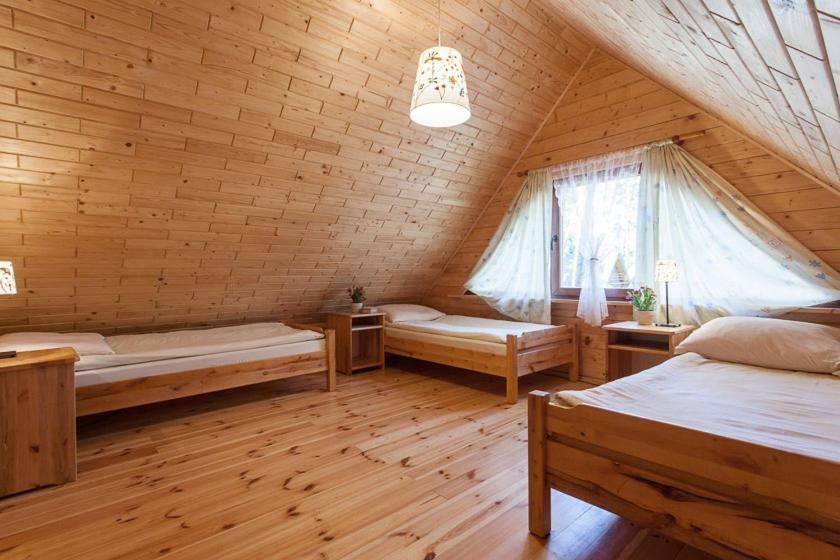 Sosnowa Mila - Domy I Apartamenty โปเบียโรโว ภายนอก รูปภาพ